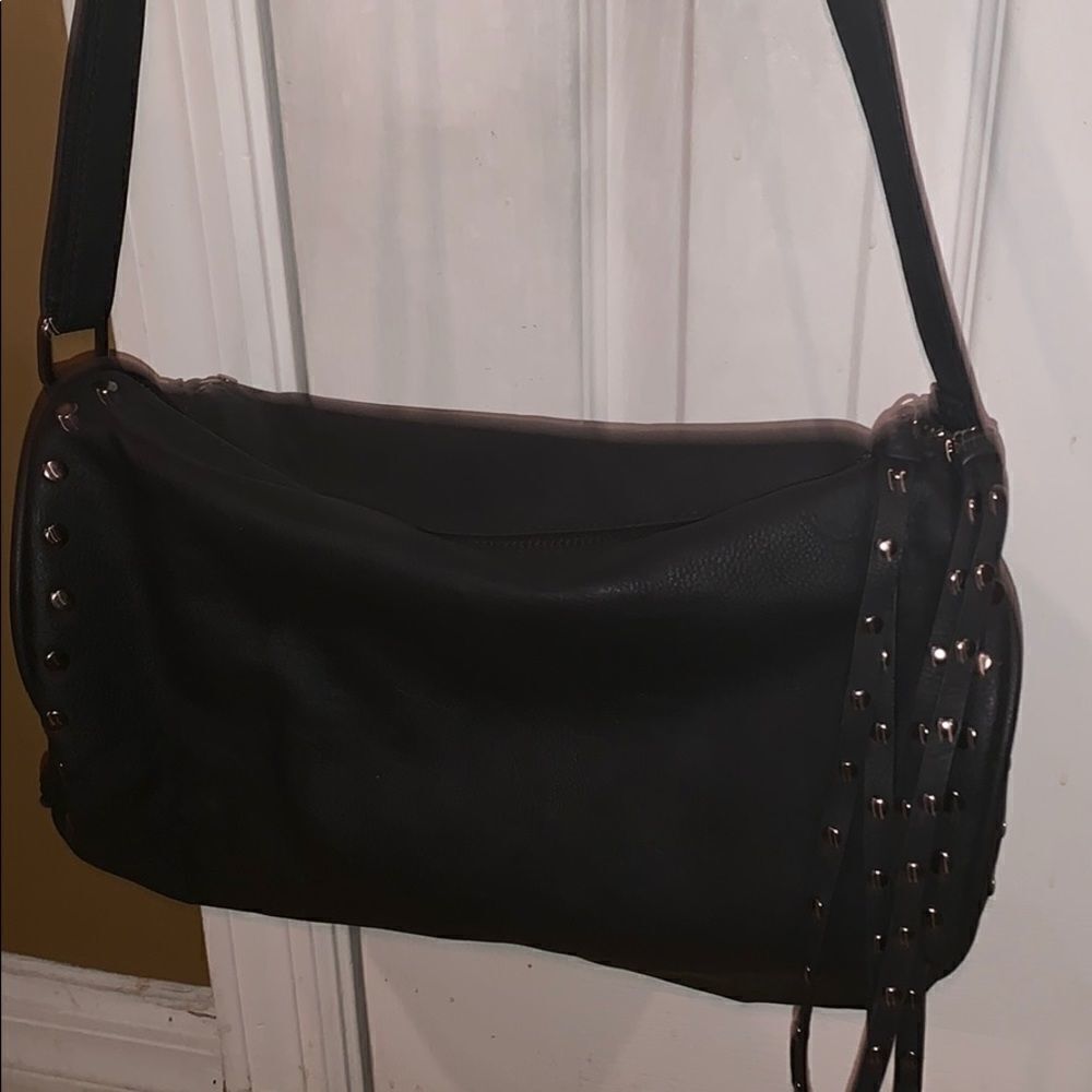 Black round bag  